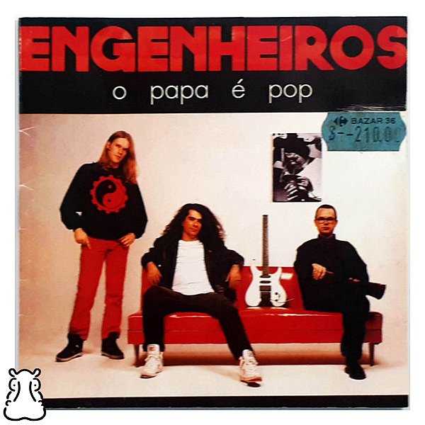 CD Engenheiros do Hawaii - O Papa é Pop - 1990 - Hm