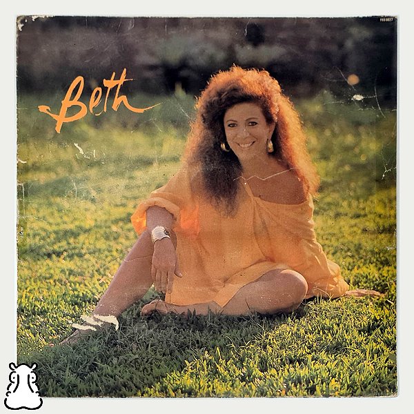 LP Beth Carvalho - Beth - Disco de Vinil 1986 Encarte - Hm