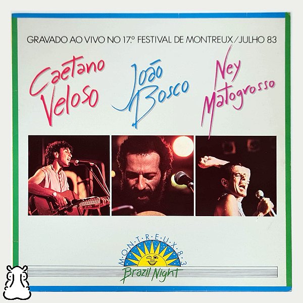 LP Caetano Bosco Matogrosso Brazil Night Montreux Vinil - Hm