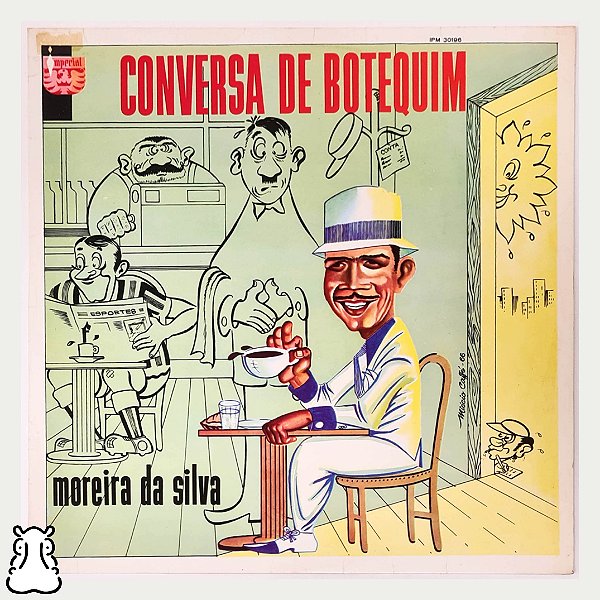LP Moreira da Silva - Conversa de Botequim - 1970 Vinil - Hm