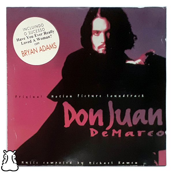 CD Trilha Sonora Filme - Don Juan DeMarco - 1995 - Hm
