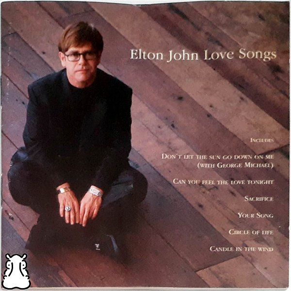CD Elton John - Love Songs - 1995 - Hm