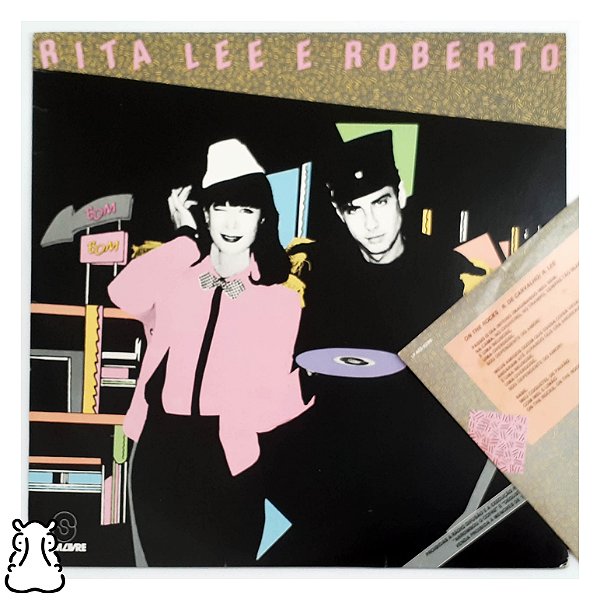 LP Rita Lee - Bombom - 1983 Disco de Vinil Encarte - Hm