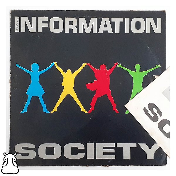 LP Information Society Software Hardware Vinil Encarte - Hm