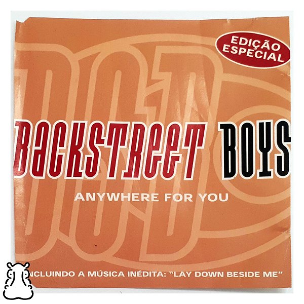 CD Backstreet Boys - Anywhere For You - 2000 - Hm
