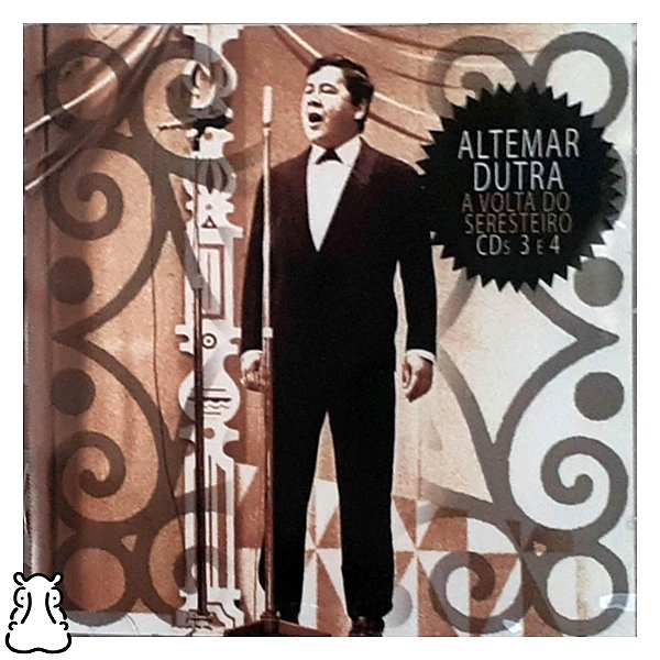 CD Altemar Dutra Volta do Seresteiro Cds 3 e 4 Lacrado - Hm
