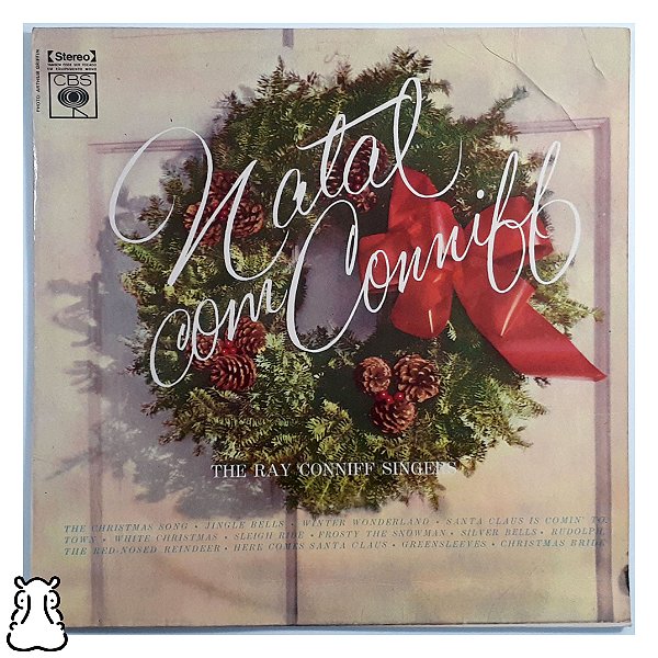 LP Ray Conniff Singers - Natal com Conniff - Vinil 1977 - Hm