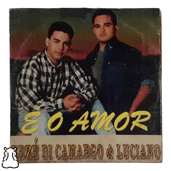 CD Zezé Di Camargo & Luciano - É o Amor - Digifile - Hm