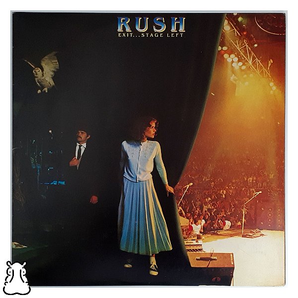 LP Rush - Exit... Stage Left Disco de Vinil Duplo 1981 - Hm