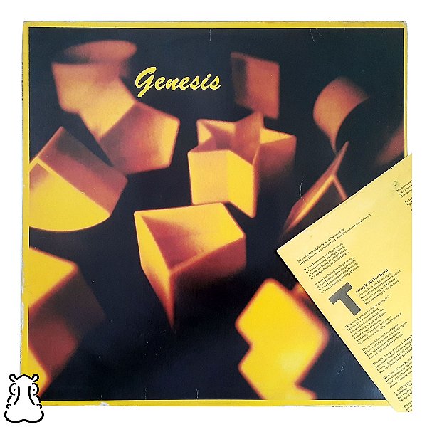 LP Genesis - Mama - Disco de Vinil 1983 Com Encarte - Hm