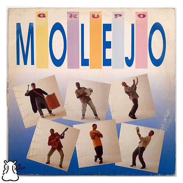 LP Grupo Molejo - Caçamba - Disco de Vinil 1994 - Hm