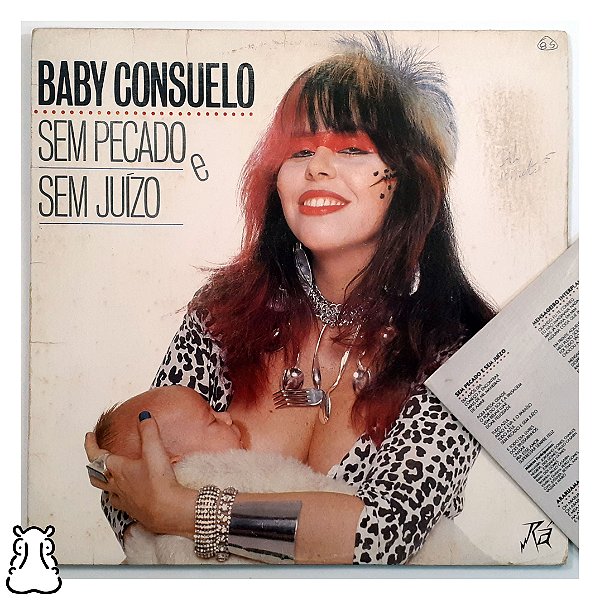LP Baby Consuelo Sem Pecado Sem Juízo Vinil 1985 Encarte- Hm