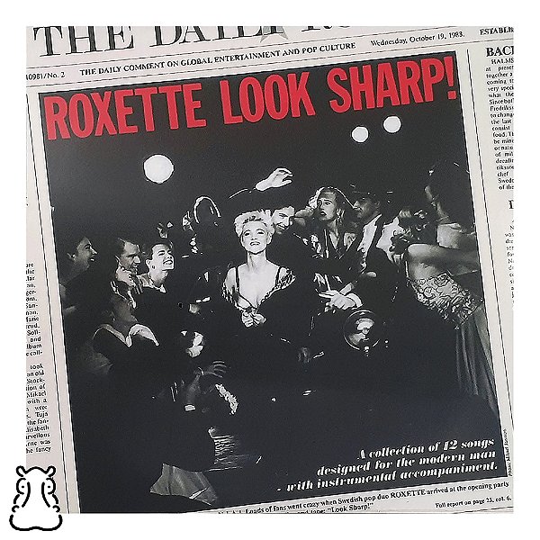 LP Roxette - Look Sharp! - Importado - Vinil 1988 - Hm