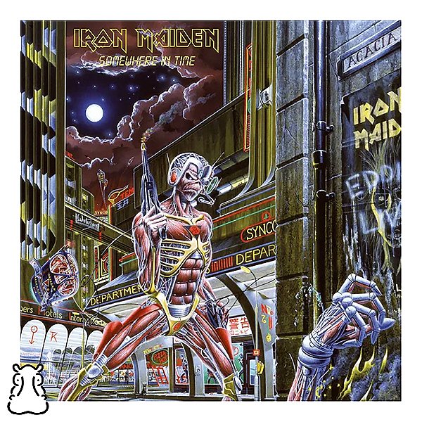 LP Iron Maiden - Somewhere In Time - Lacrado Importado - Hm