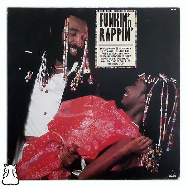LP Funkin'n Rappin' - Disco de Vinil Amostra 1988 - Hm