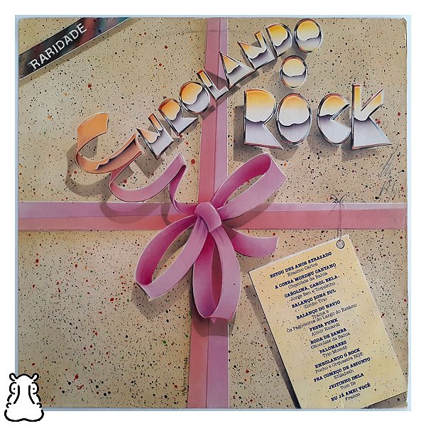 LP Enrolando o Rock - Disco de Vinil 1988 - Hm