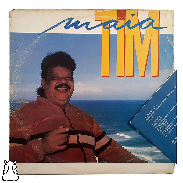 LP Tim Maia - Pudera Leme ao Pontal Vinil 1986 Encarte - Hm