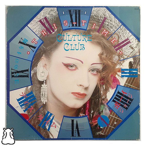 LP Culture Club - This time - Disco de Vinil 1987 - Hm