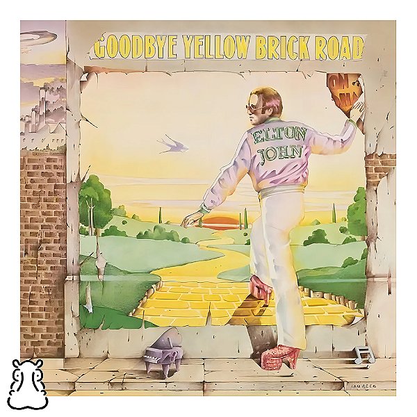 CD Elton John - Goodbye Yellow Brick Lacrado Importado - Hm