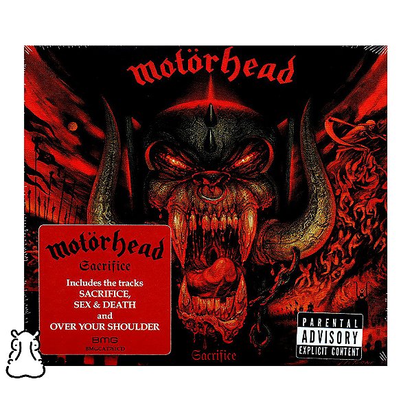 CD Motorhead - Sacrifice - Novo Lacrado Importado - Hm