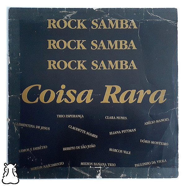 LP Coisa Rara - Rock Samba - Disco de Vinil 1987 - Hm