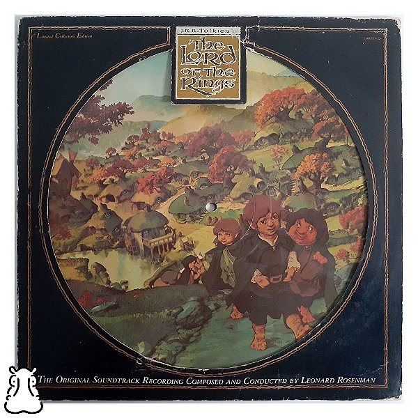 LP Trilha Leonard Lord Of The Rings Vinil Importado Leia- Hm