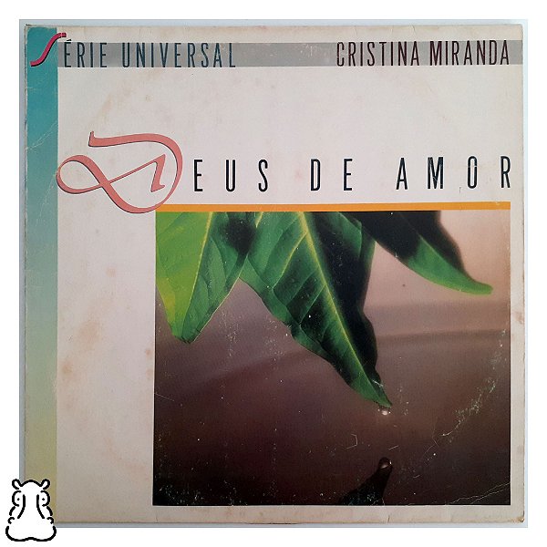 LP Cristina Miranda - Deus de Amor - Disco de Vinil - Hm