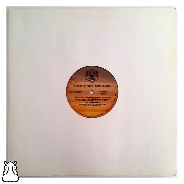 LP Cícero Nogueira - O Crente Tem Vitória - Vinil 1993 - Hm