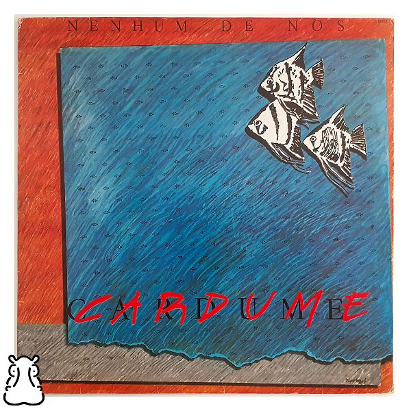 LP Nenhum de Nós - Cardume - Disco de Vinil 1989 - Hm