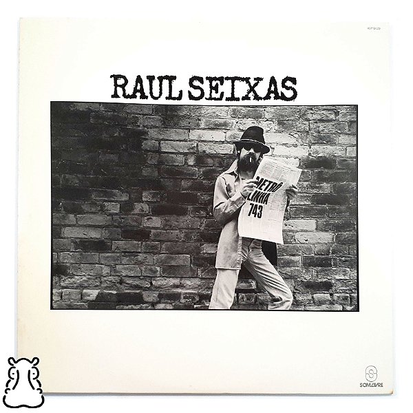 LP Raul Seixas - Metrô Linha 743 Disco Vinil 1993 Leia - Hm
