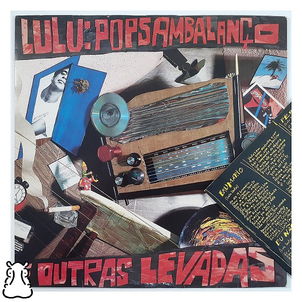 LP Lulu Santos Popsambalanço Outra Levada Vinil Encarte - Hm