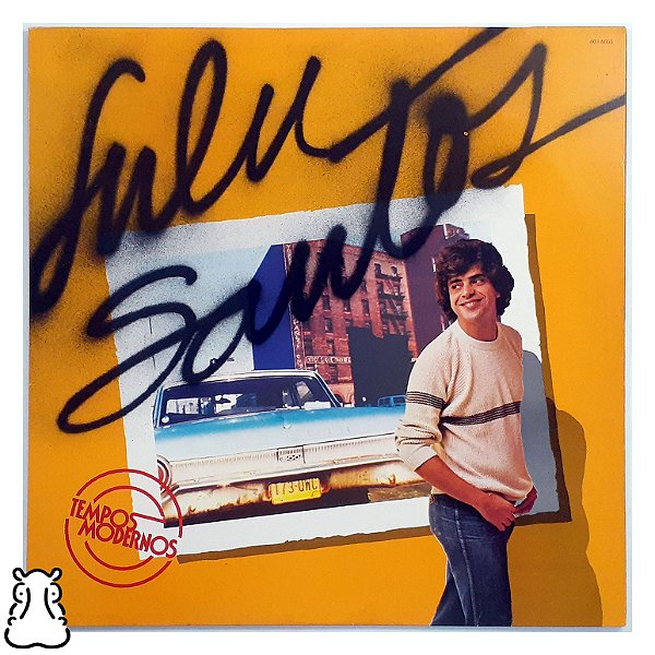 LP Lulu Santos - Tempos Modernos - Disco de Vinil 1982 - Hm