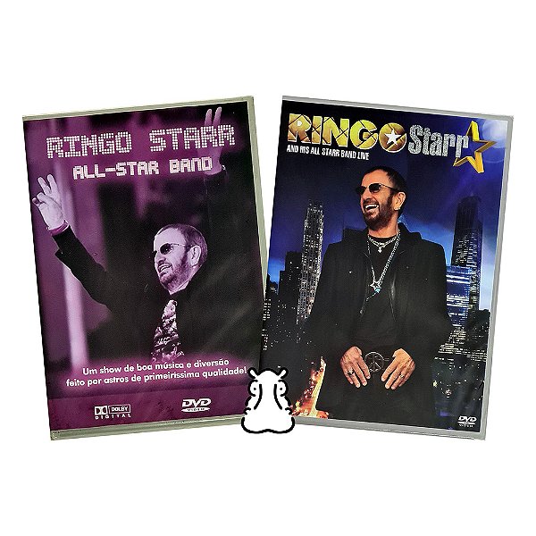 2 DVDs Ringo Starr - All Star Band - Live - Novos Lacrados - Hm