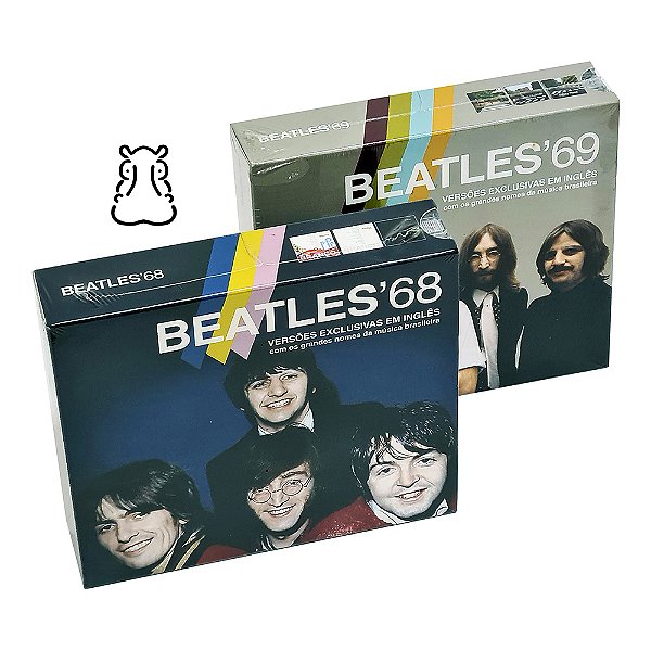 2 Box Beatles '68 - '69 - Vários Artistas Novo Lacrado - Hm