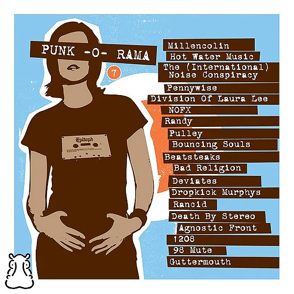 CD Punk-O-Rama 7 - Coletânea - Novo Lacrado - Hm