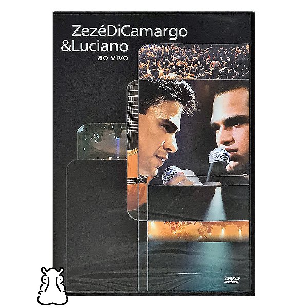 DVD Zezé Di Camargo & Luciano - Ao Vivo - Novo Lacrado - Hm