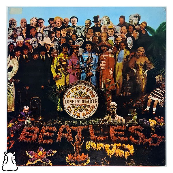 LP Beatles - Sgt. Pepper's Club Band Vinil 1967 Encarte - Hm
