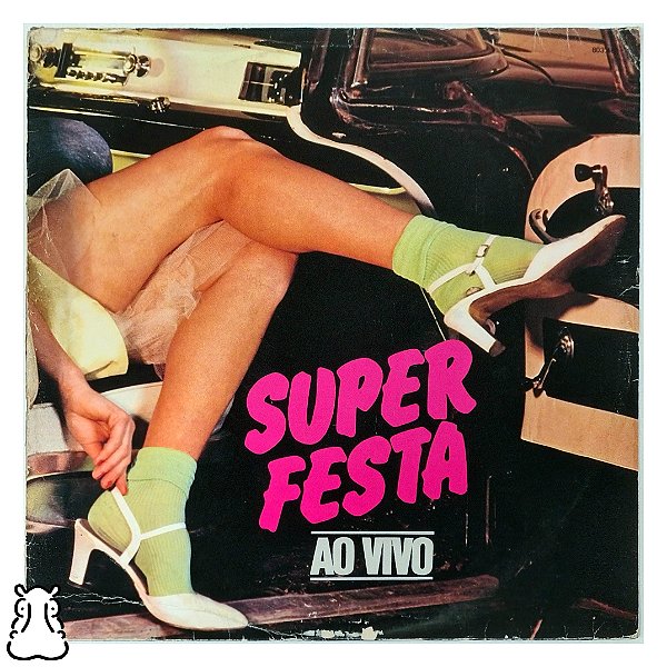 LP Super Festa Ao Vivo - Disco de Vinil 1987 - Hm