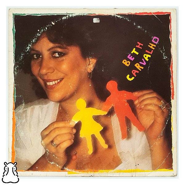 LP Beth Carvalho - Traço de União - Vinil 1982 Encarte - Hm