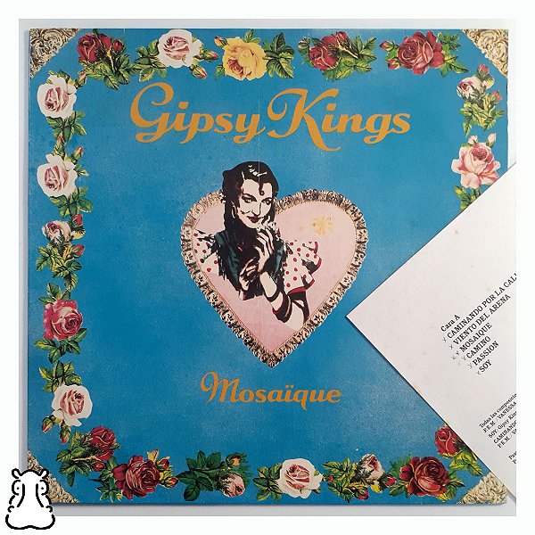 LP Gipsy Kings - Mosaique - Disco de Vinil 1989 Encarte - Hm
