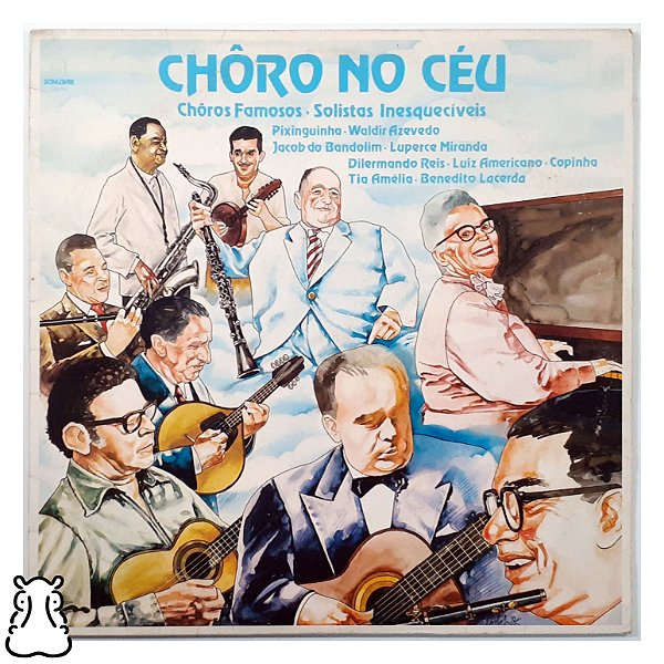 LP Chôro no Céu - Disco de Vinil 1986 - Hm