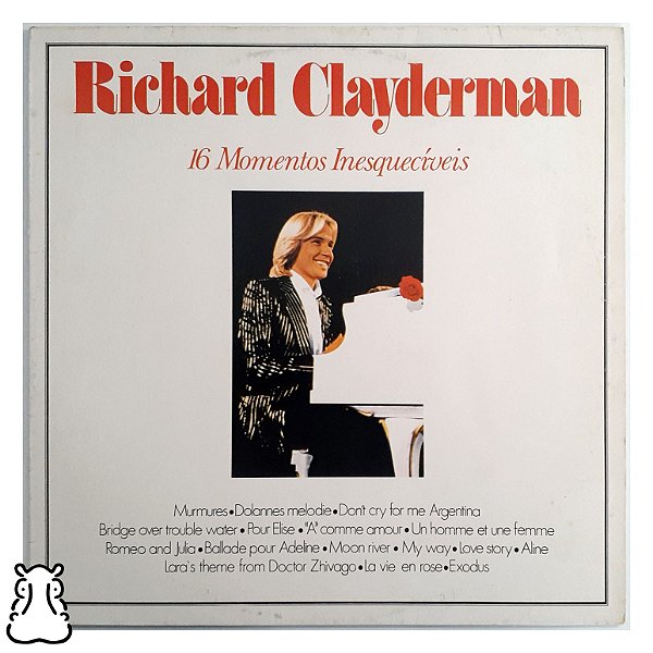 LP Richard Clayderman 16 Momentos Inesquecíveis Vinil - Hm