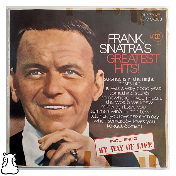 LP Frank Sinatra - Sinatra's Greatest Hits Vinil 1969 - Hm