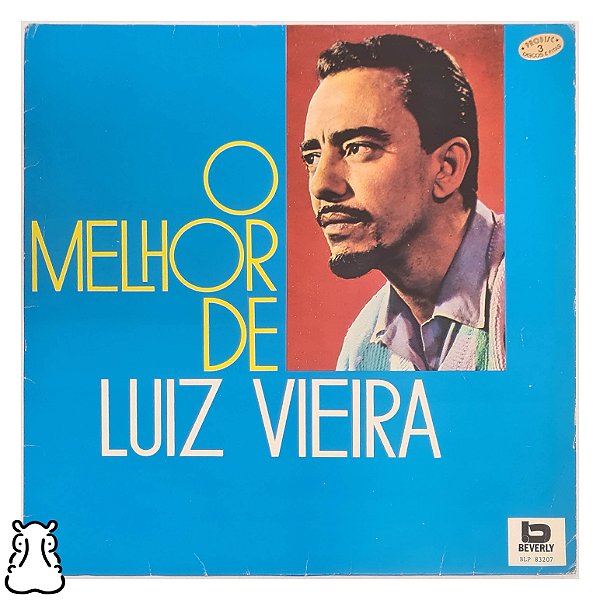 LP O Melhor De Luiz Vieira - Disco de Vinil 1991 - Hm