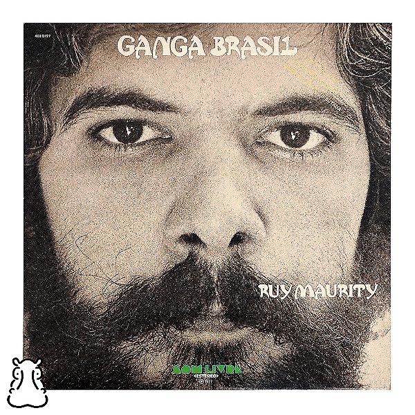 LP Ruy Maurity Ganga Brasil Disco de Vinil 1977 Amostra - Hm
