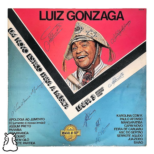 LP Luiz Gonzaga - Disco de Ouro - Disco de Vinil 1978 - Hm