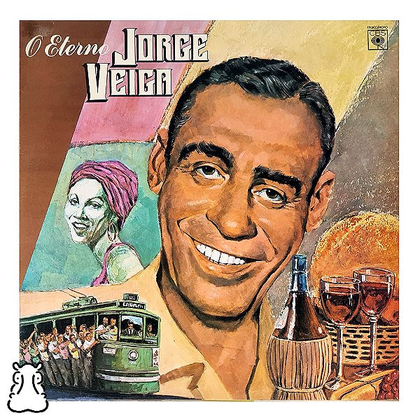 LP Jorge Veiga - O Eterno Jorge Veiga - Vinil 1979 - Hm
