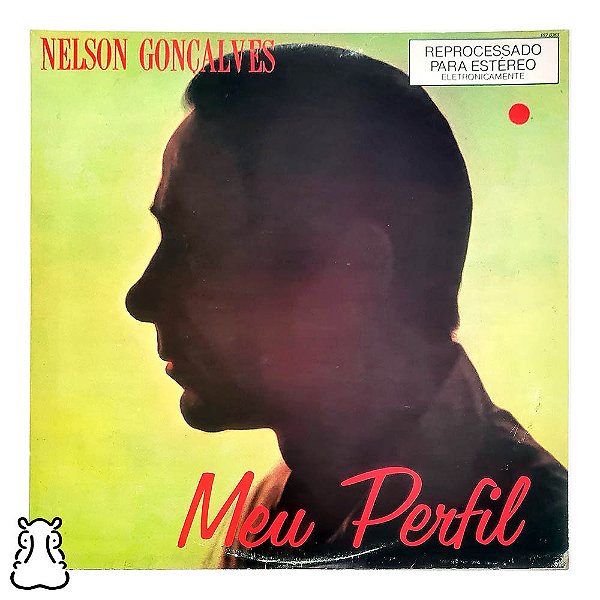 LP Nelson Gonçalves - Meu Perfil - Disco de Vinil 1982 - Hm