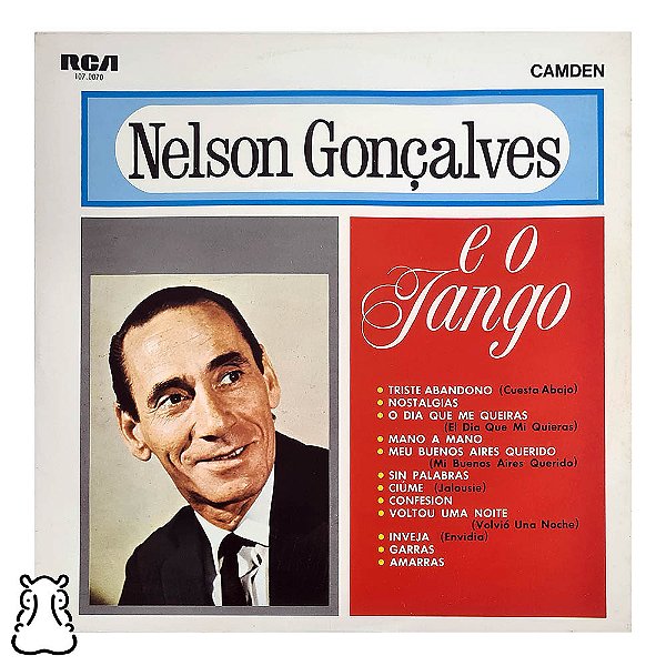 LP Nelson Gonçalves e o Tango - Disco de Vinil 1970 - Hm