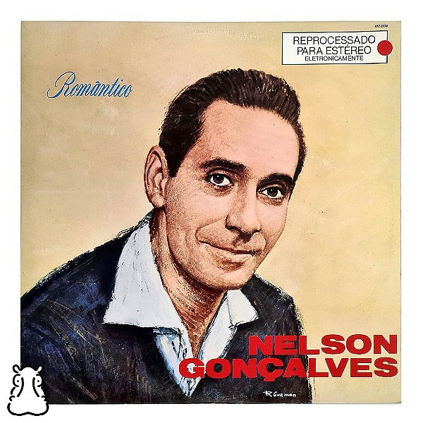 LP Nelson Gonçalves - Romântico - Disco de Vinil 1982 - Hm